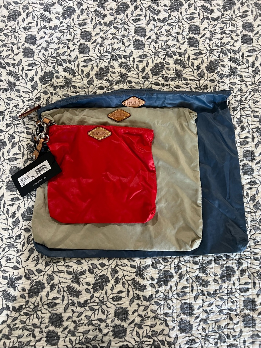 MZ wallace packing pouch set NEW w/taga